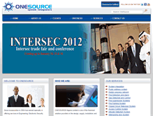 Tablet Screenshot of onesourceng.com